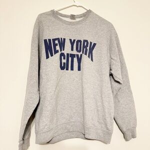 New York City crewneck- lrg